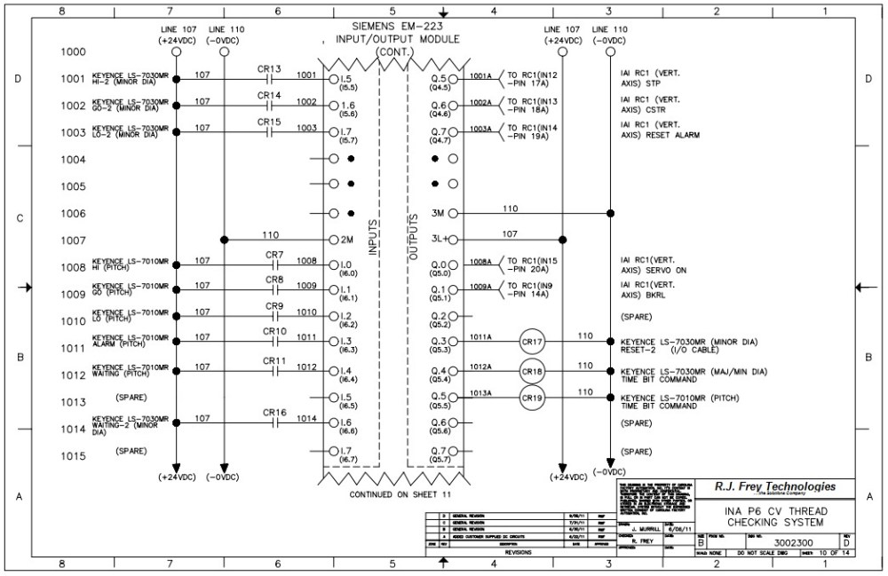 CFA-Thread Inspection System Schematic-SH10